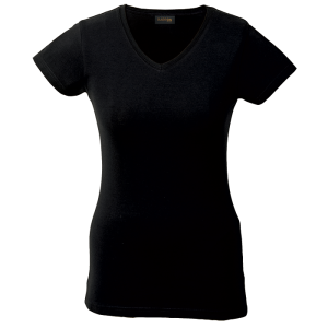 170g Slim Fit V-Neck T-Shirt Ladies